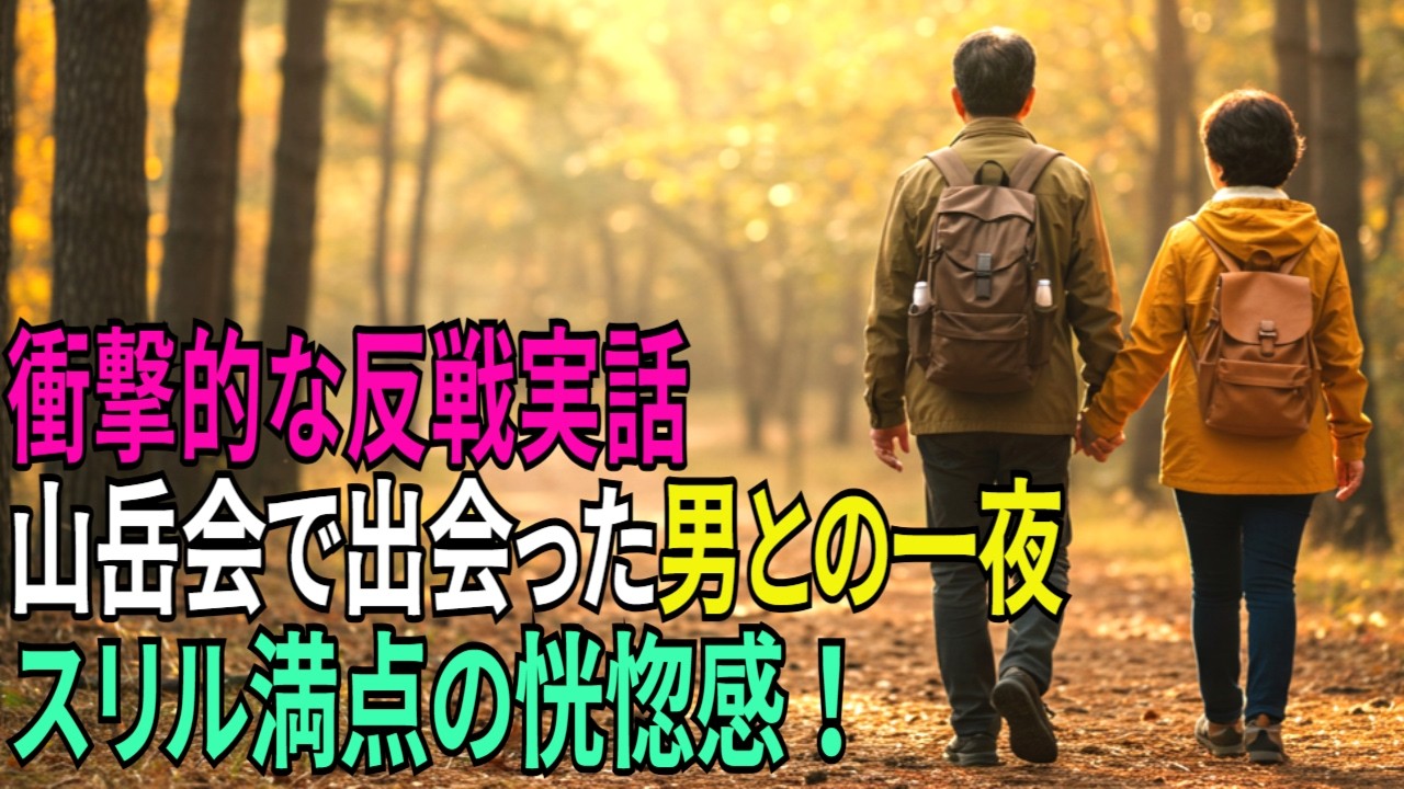 Outline Video 夫の無関心の中で寂しさに陥った女性.. 山岳会で出会った男と一夜、衝撃的結末ㅣオーディオブックㅣ老後の知恵ㅣ人生のお便り