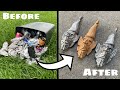 Melting Trash Aluminum To Treasure - Sand Casting - ASMR