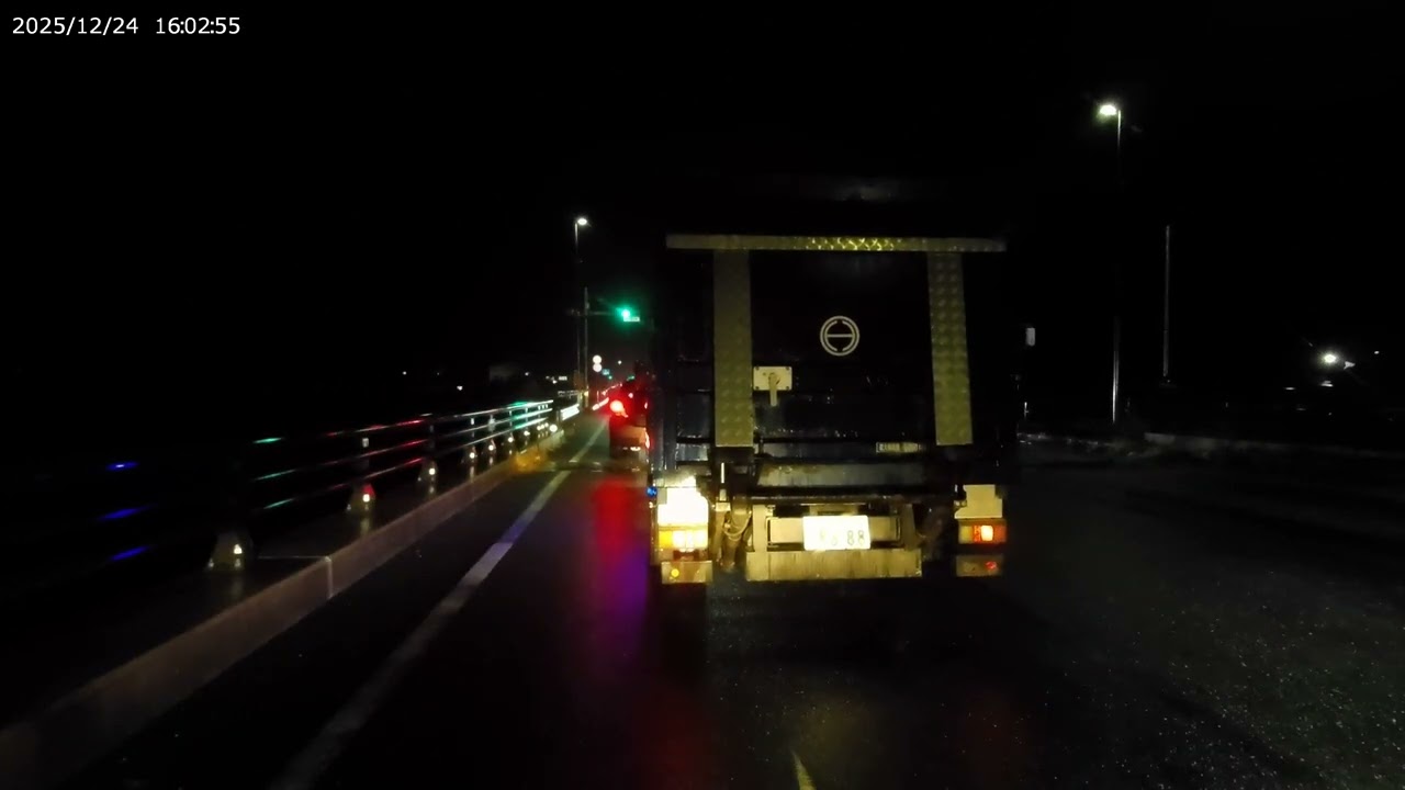 2025 12　宮城県石巻市蛇田地区～南境地区～南境トンネル～大瓜地区県道234号地区～稲井地区～沢田地区～国道398号線　DA65T　キャリイ　無音