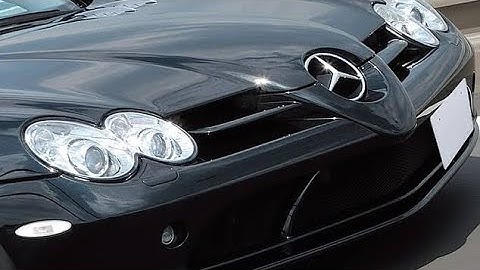 脅威の600馬力越え!!?? チャピオンマシン製造請負人の置き土産 ベンツ SLRマクラーレンが凄すぎた件