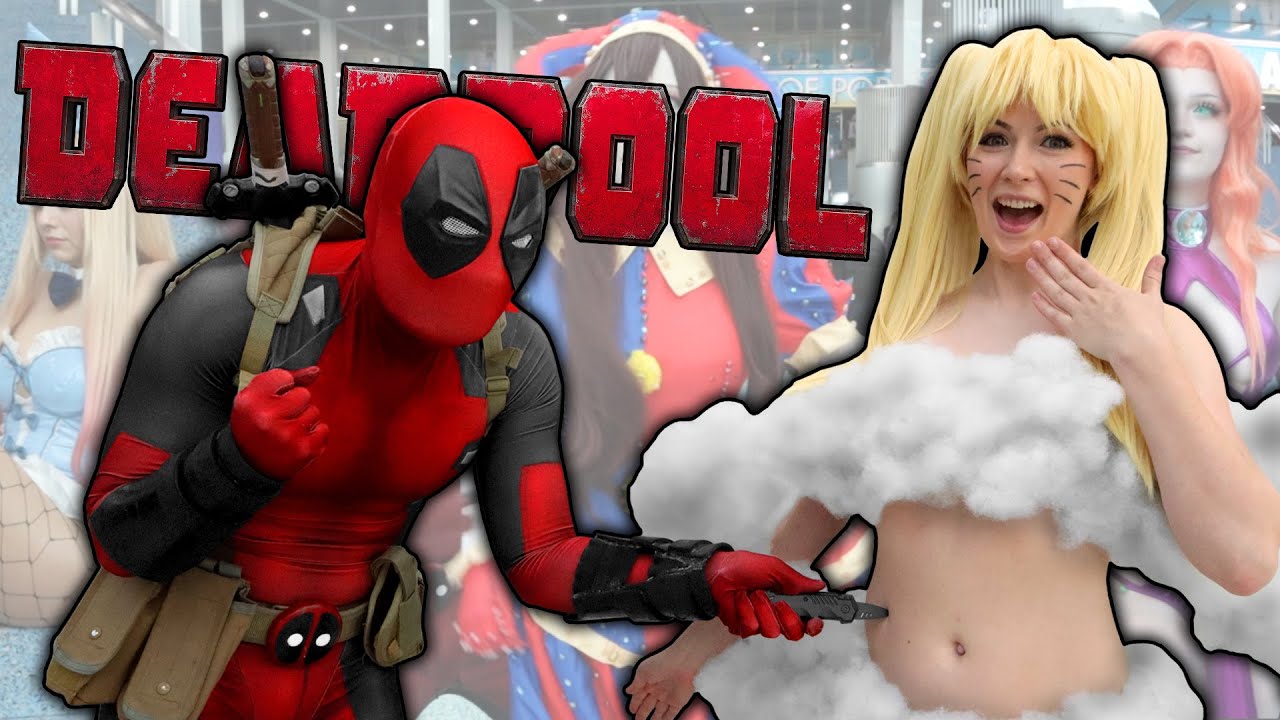 Deadpool Stabs L.A. Comic Con 2024 with BABY KNIFE