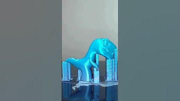 Three Cute Dinosaurs Tyrannosaurus Rex, Ankylosaurus and Mutant #3dprinting #dinosaur #timelapse