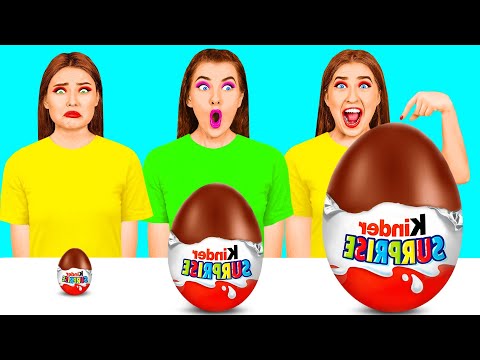 Desafío Placa Grande, Mediana y Pequeña | Ideas Locas Para Cocinar HAHANOM Challenge