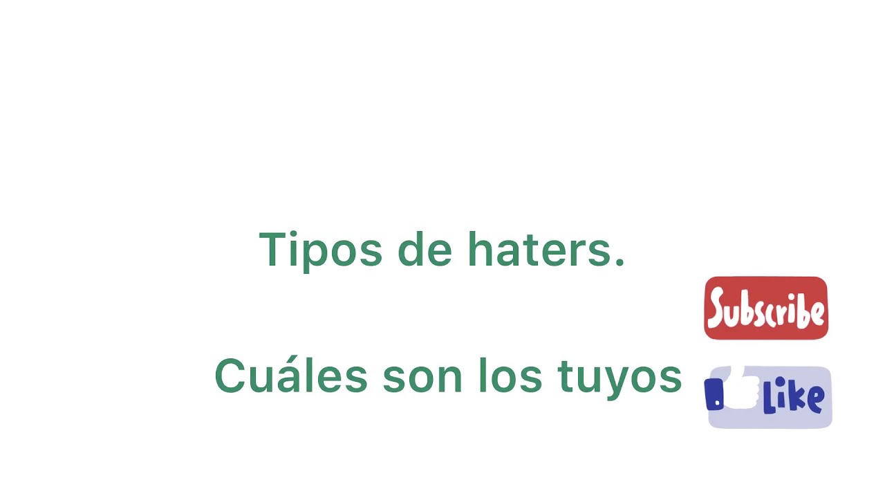 Hater Que Tipos Hay YouTube hater-que-tipos-hay-youtube