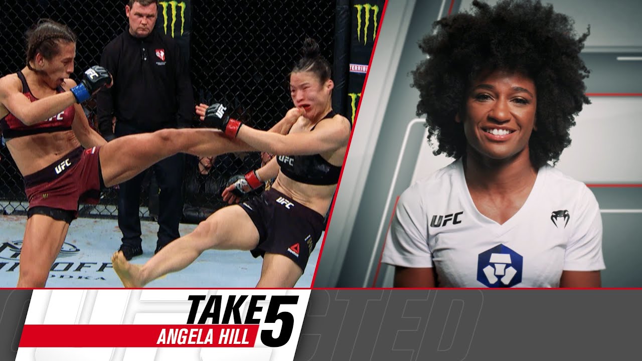 Take 5: Angela Hill | UFC Connected - YouTube