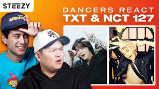 Dancers React to TXT &amp; NCT 127 (ft. Julian DeGuzman)