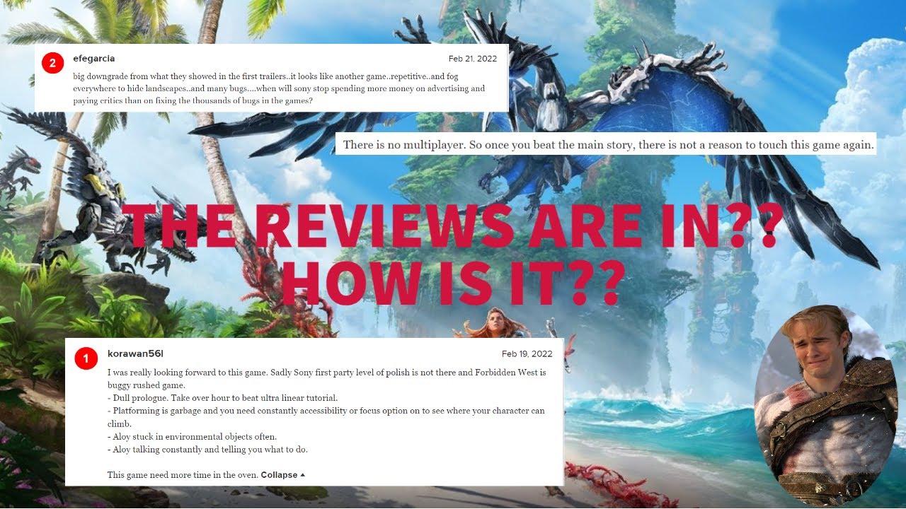 Horizon Forbidden West Review Bombs!? How Legit are these concerns and