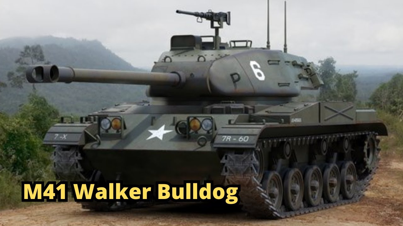 M41 Walker Bulldog - YouTube