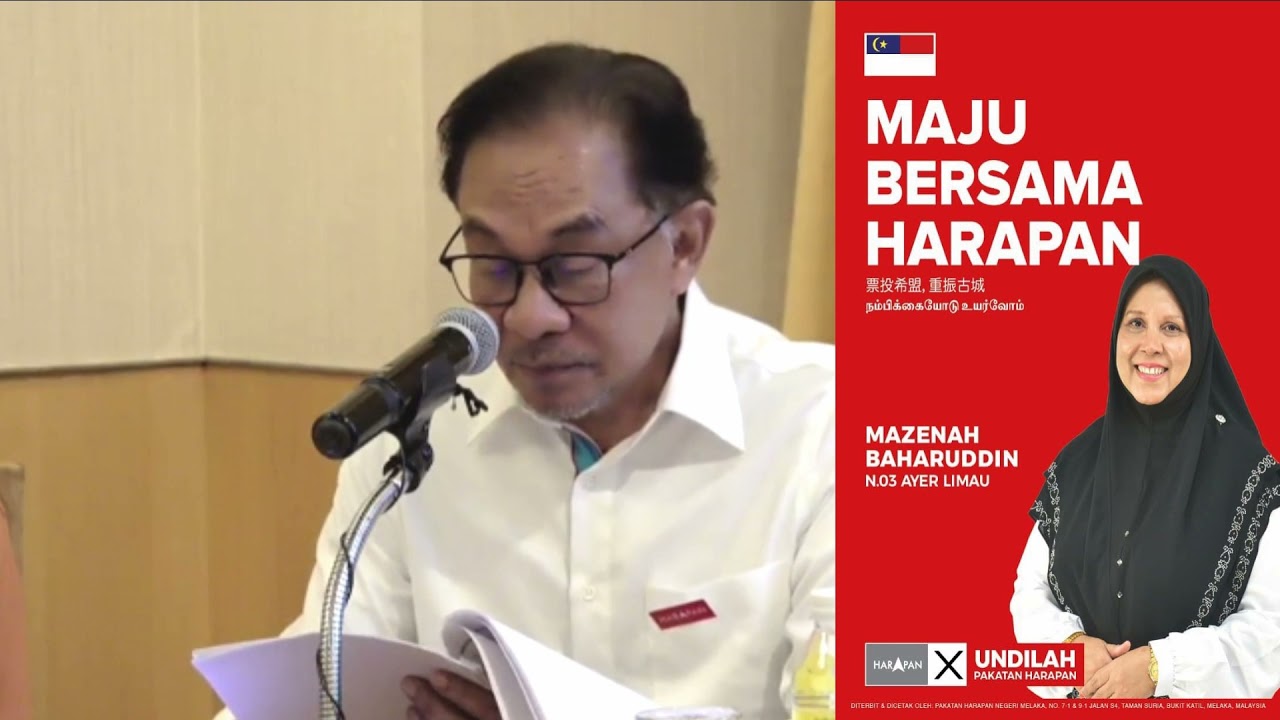 (Terkini) Anwar Ibrahim: Senarai 9 Calon Parti Amanah Negara Untuk PRN  Melaka