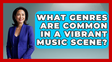 What Genres Are Common in a Vibrant Music Scene? | Alt Scene Guru News