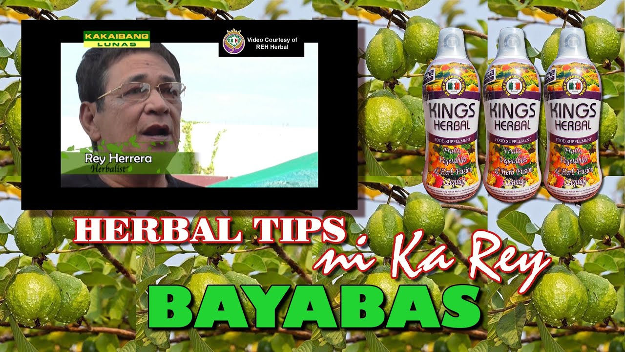 Herbal Tips ni Ka Rey Bayabas KINGS Herbal Testimonial YouTube