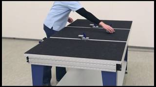 Bohle Verifix Glasklebetisch