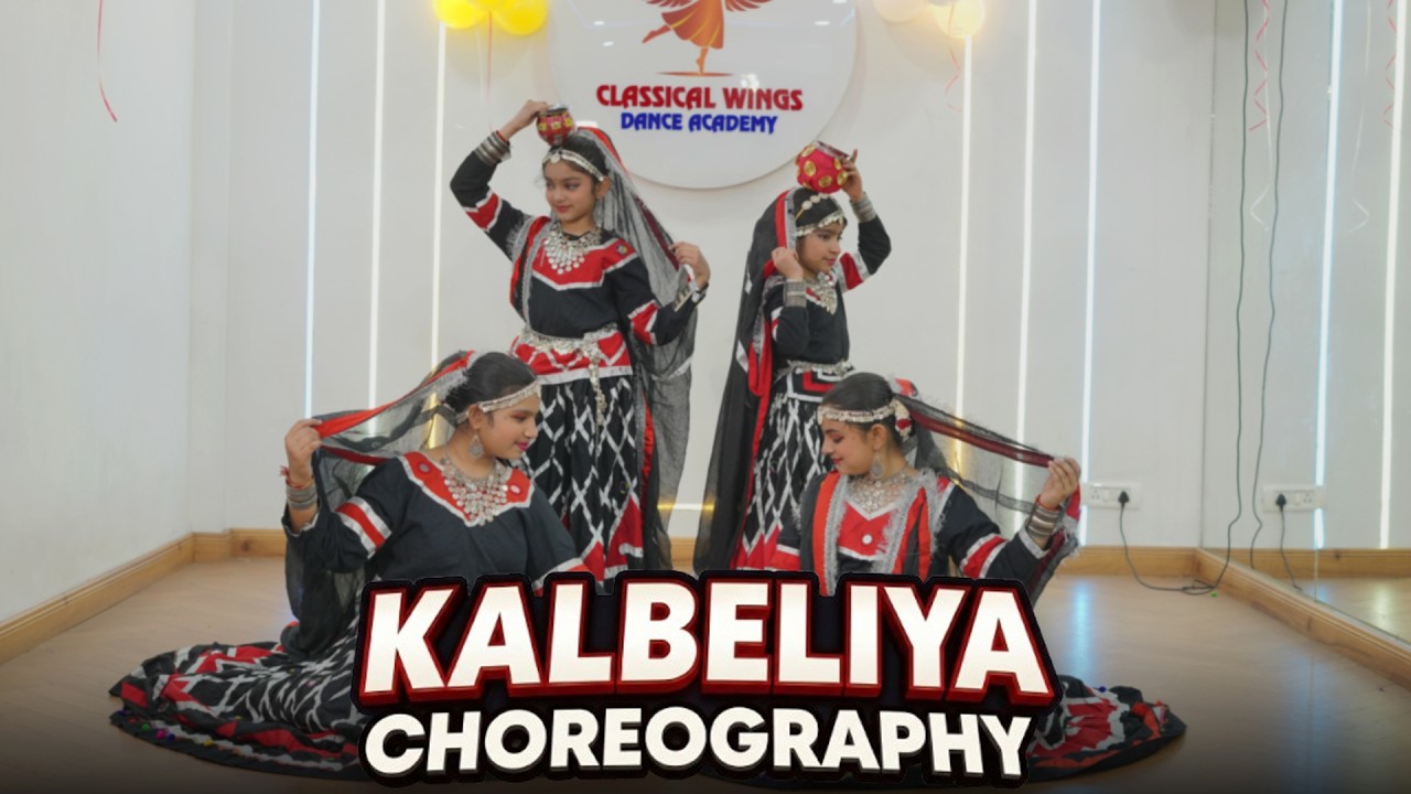 Feel the desert soul, rhythm & raw energy in this stunning Kalbeliya dance choreography 🐍💃✨
