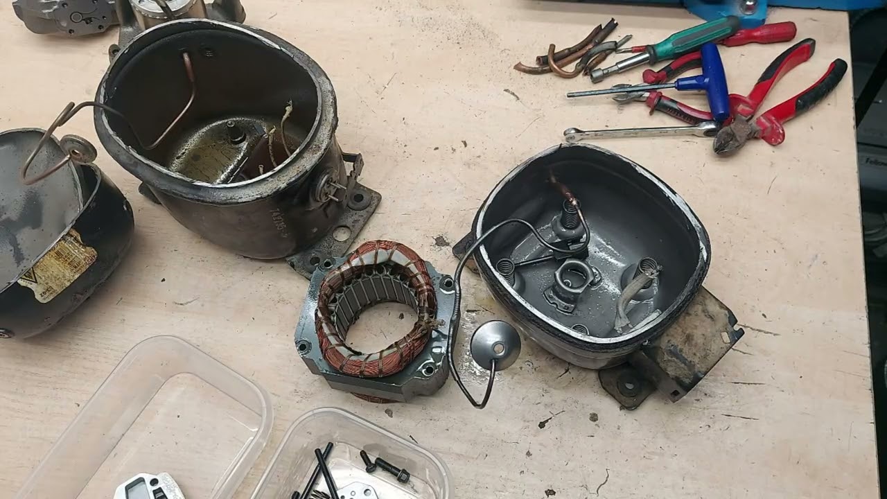 Sprężarki od lodówek. Co jest w środku?