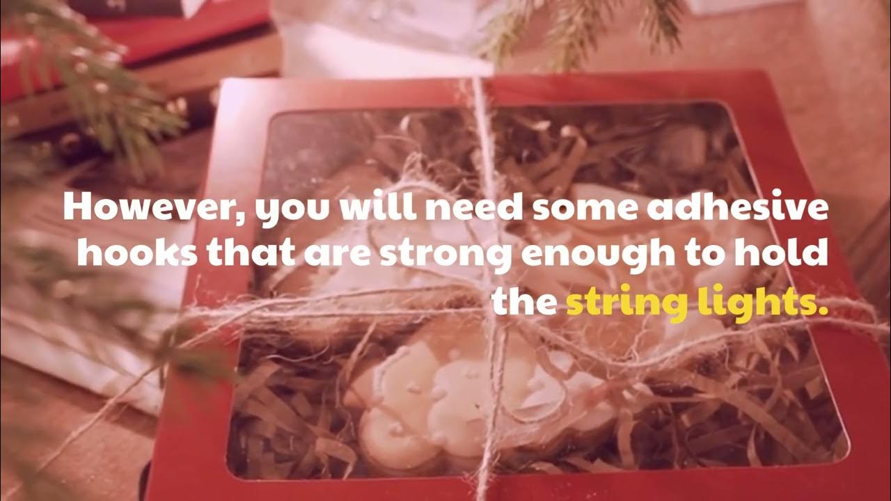 How to Hang String Lights on Screen Enclosure YouTube