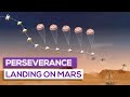 Perseverance Landing On Mars: The Incredible Video, Scene By Scene ( Hd Footage)