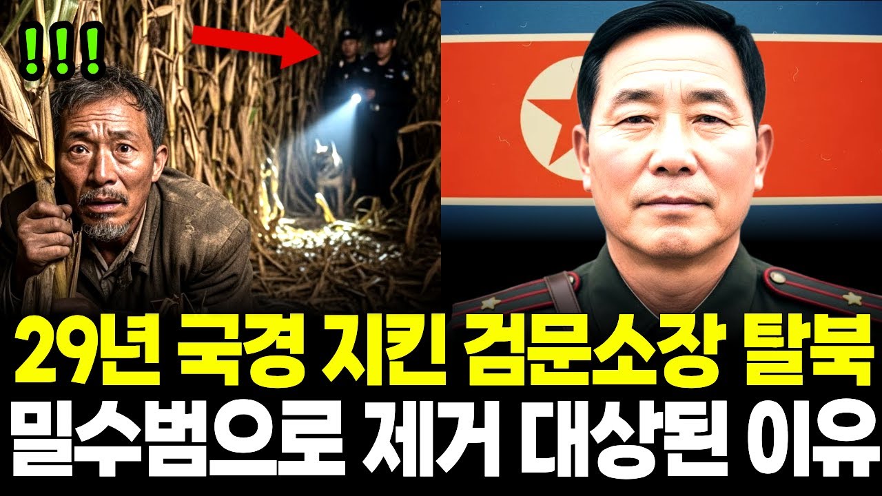 29년간 국경지킨 검문소장 탈북, 밀수범으로 제거 대상 된 이유