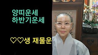 하반기 (운이열리는 양띠운세) 29세41세53세65세010. 4813. 3364