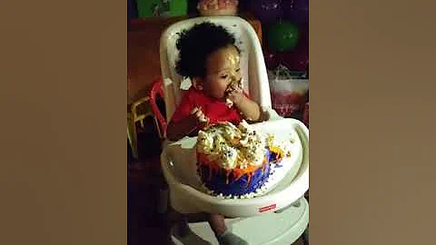 C.J. first birthday