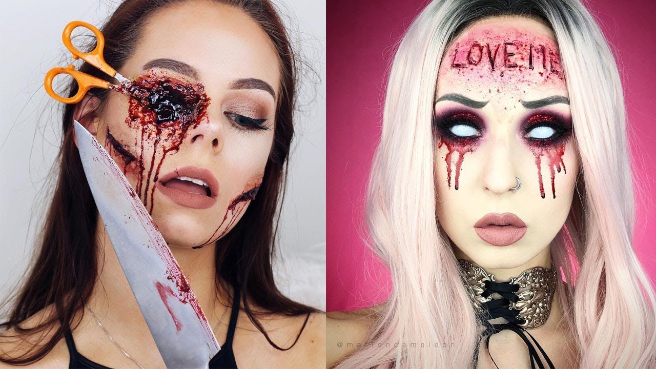 halloween makeup 2020 Top 10 Easy Halloween Makeup Tutorials Compilation 2020 Monster Makeup Youtube halloween makeup 2020
