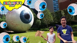 1,000,000 Eyeball Invasion Skyheart Toys Kids Battle Spider Dinosaurs For Kids