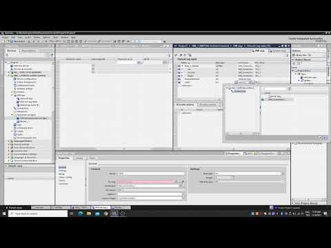 WinCC Unified Reçete - Parameter Set Control 1.Video
