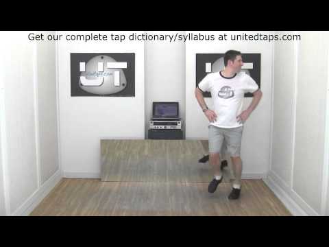 Stamp Step Riff Heel Turn Tap Dance Move Shown by Rod Howell