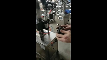 semi automatic pneumatic can seaming machine