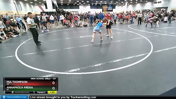127 Lbs Champ. Round 2 - Annapaola Arena, IN Vs Mi...