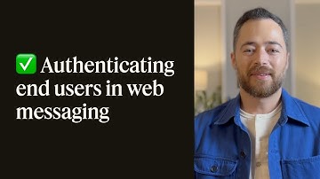 How to: Authenticating end users in messaging for the web | Zendesk