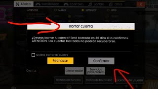 Cómo Crear o Eliminar mi Cuenta en Garena Free Fire - Tutorial