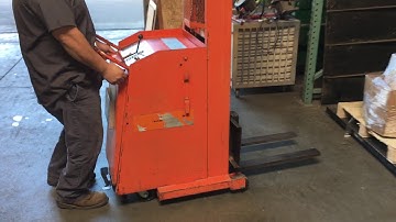 Presto C-62 Walk Behind Fork Lift Truck 1000 lbs Capacity pallet jack electric