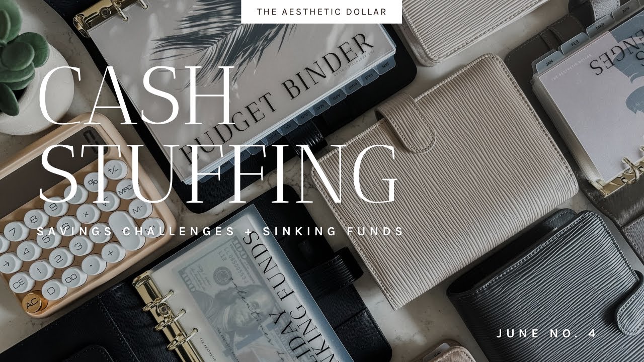 Cash Stuffing | $1705 | June No. 4 | Shop Update | Sinking Funds + Savings Challenges