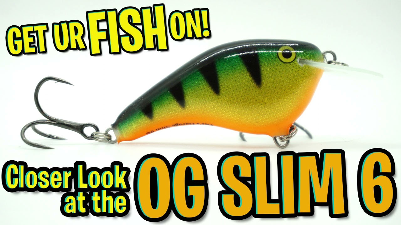 Ott's Garage Slim 6 Crankbait - NEW Rapala OG SLIM 6 Bass