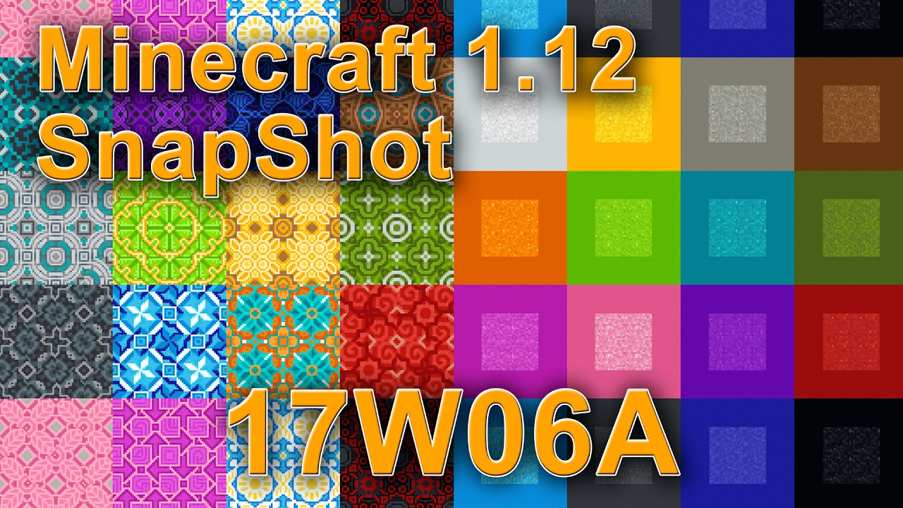 Minecraft 1.12 SnapShot 17w06A Nuovi blocchi decorativi!! - YouTube
