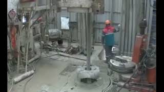 Blocks Collapse Onto Rig Floor - Drilling Rig