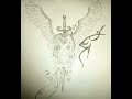 Designed skeleton art /Halloween ghost 👻  #Trendingshorts #YTshorts #ytshorts #shorts....