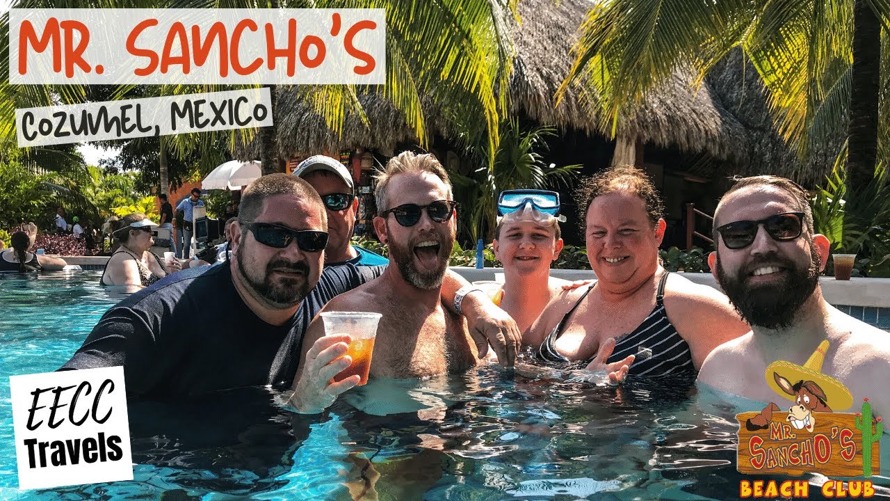 Mr Sancho's in Cozumel Mexico - Inaugural Group Cruise on NCL Getaway - January 2020