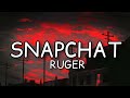 Ruger - Snapchat (Official lyrics video)