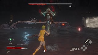 Code Vein, Bayonet Rifles only playthrough. Invading Executioner bossfight.