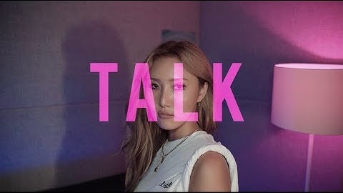 [Special] 화사 (HWASA) - TALK (Khalid Cover)