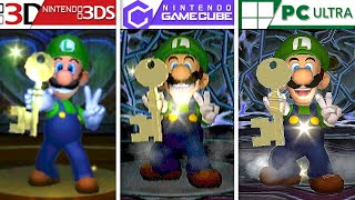 Luigi's Mansion | Nintendo 3DS vs GameCube vs PC Ultra 4K (Full Graphics Comparison)