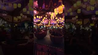 The NEW teacups ride Tangled Spin at @DisneylandParisis STUNNING. #themepark  #disneylandparis