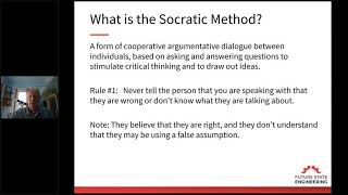 Achieving Buy-In Using the Socratic Method