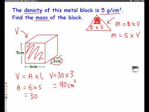 Video: How To Find The Mass Of A Cube