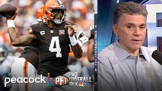 Deshaun Watson, defense lead Browns to lopsided Week 3 win | Pro Football Talk | NFL on NBC