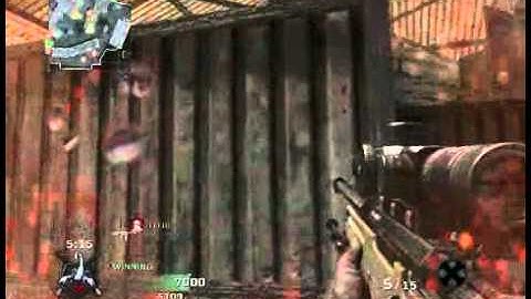 no scope firing range call of duty black ops