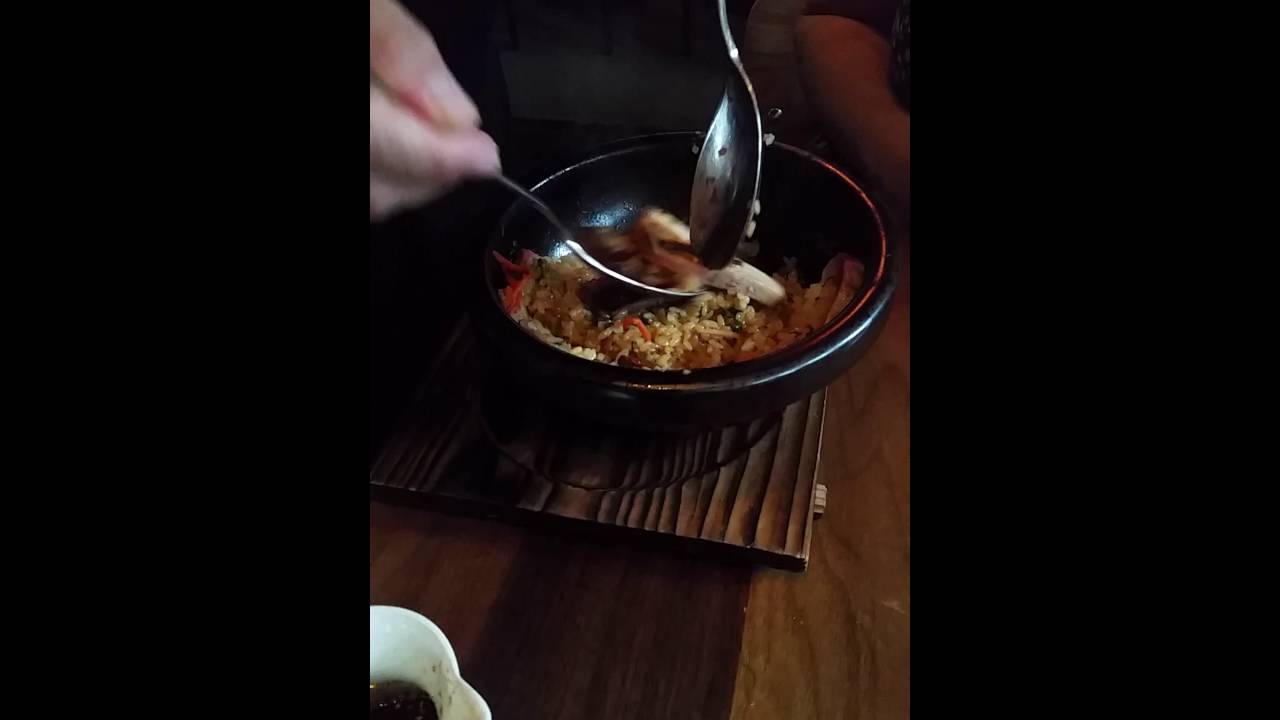 Morimoto Asia Buri-bop prepared tableside - YouTube