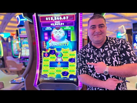 My Biggest Jackpot On Sumokitty Slot - Las Vegas Big Wins