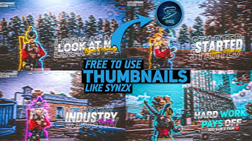 ✨Free to use Synzx Like Thumbnails|| free to use bgmi thumbnail⚡ || #freetousesynzxthumbnail #synzx